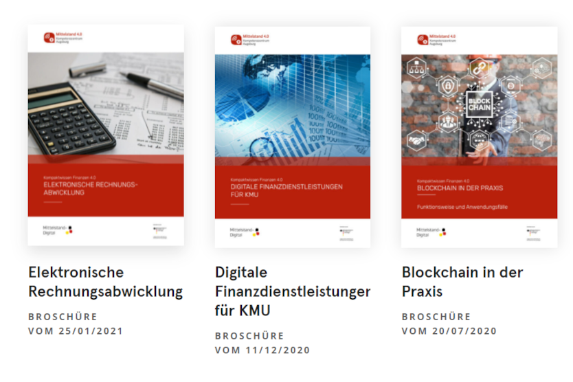 Finanzwissen kompakt: Neue Broschüren-Reihe des Mittelstand 4.0-Kompetenzzentrums Augsburg klärt auf