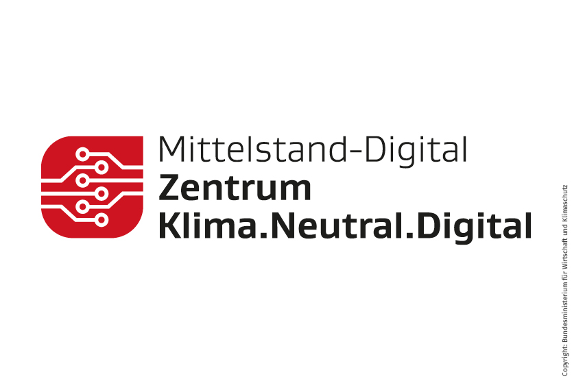 Mittelstand-Digital Zentrum Klima.Neutral.Digital Logo